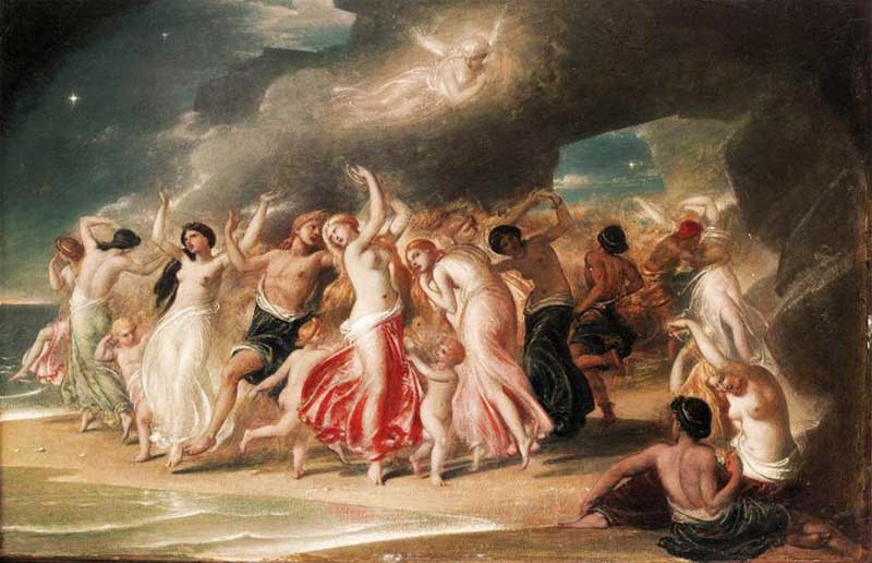 The Dancers. William Edward Frost