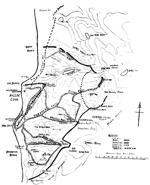 ANZAC POSITION ON MAY 19TH