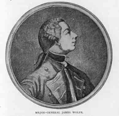 Major-General James Wolfe.