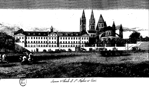 Monastery of St. Stephen, at Caen