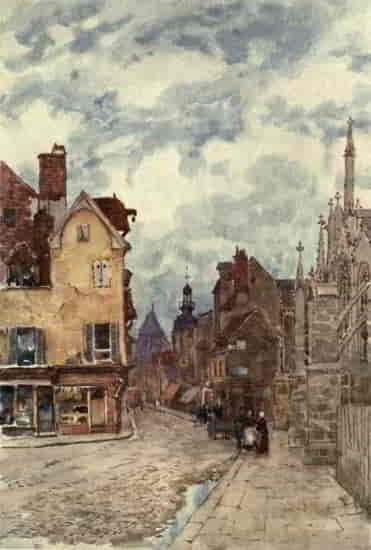 A STREET IN TROYES