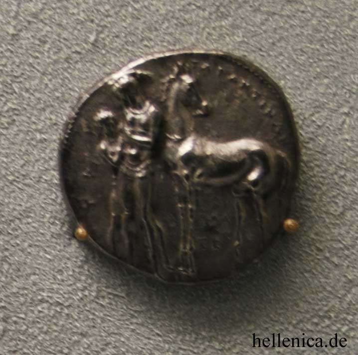 Τάρας, Αρχαία Ελληνικά Νομίσματα