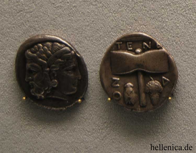 Τένεδος, Αρχαία Ελληνικά Νομίσματα
