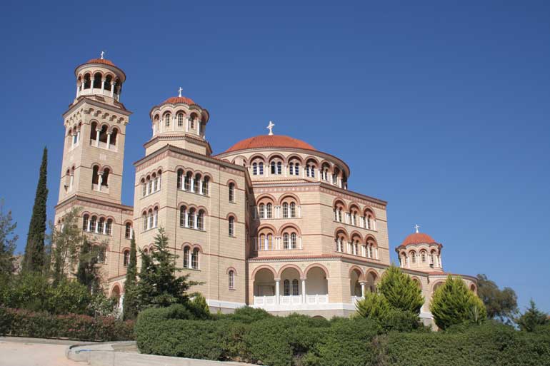 Aegina , Agios Nektarios Monastery