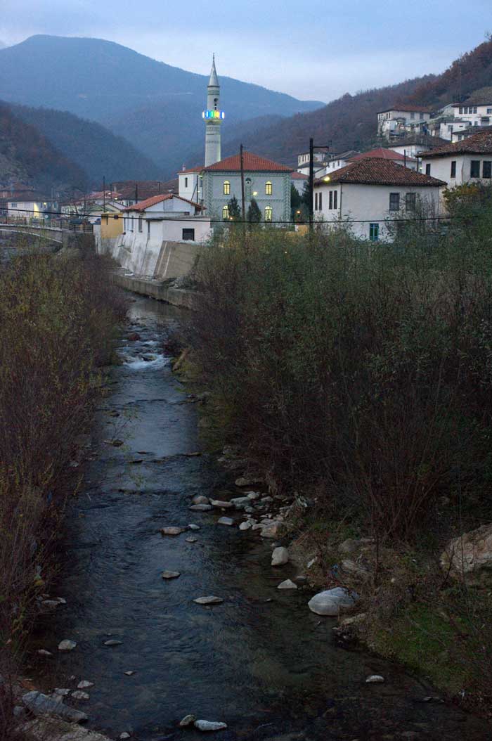  River Kompsatos. Medousa Xanthi