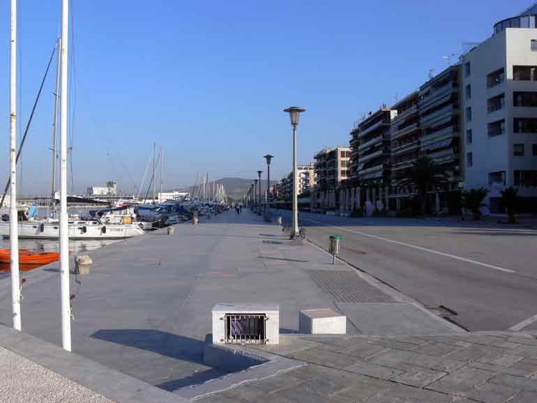 Volos, Uferpromenade