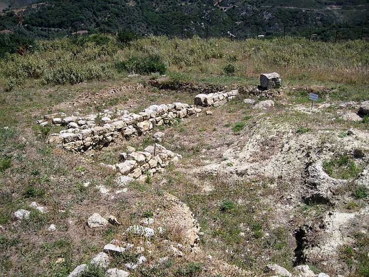 Acropolis of the ancient city of Sybrita