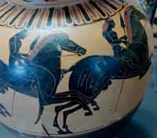 Riders, Amphora Louvre E801