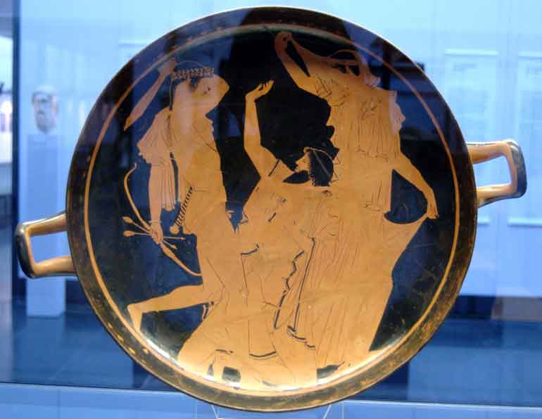Apollo Tityos Staatliche Antikensammlungen 2689