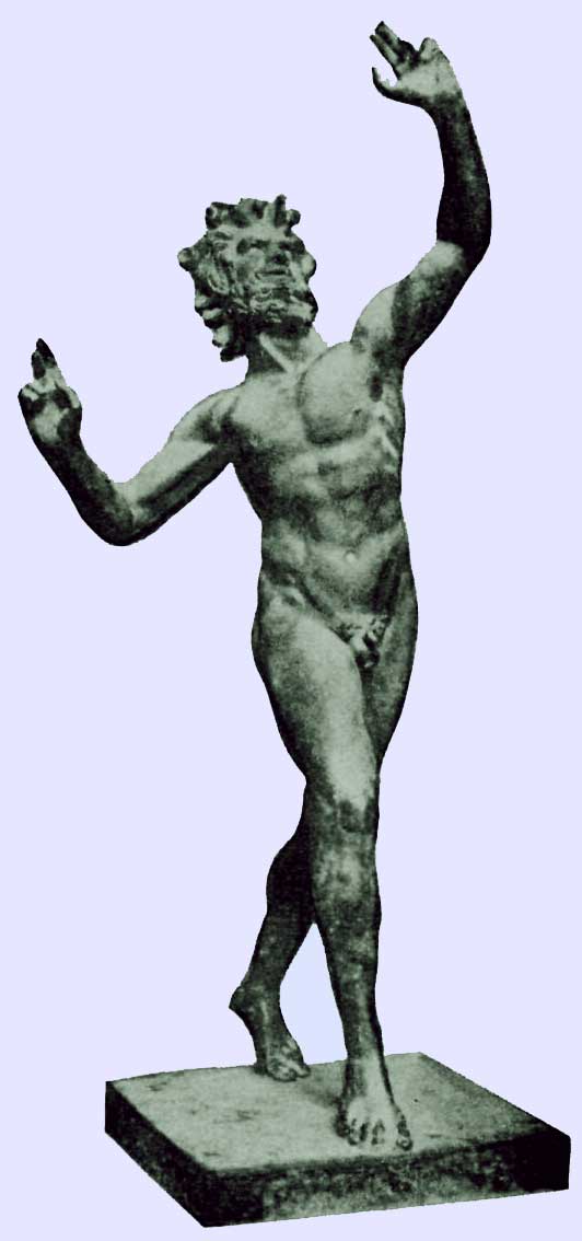 Dancing Faun, Pompeii