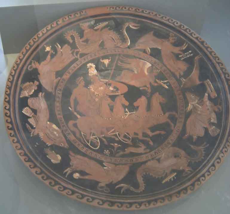 Heracles-Plate, Altes Museum Berlin