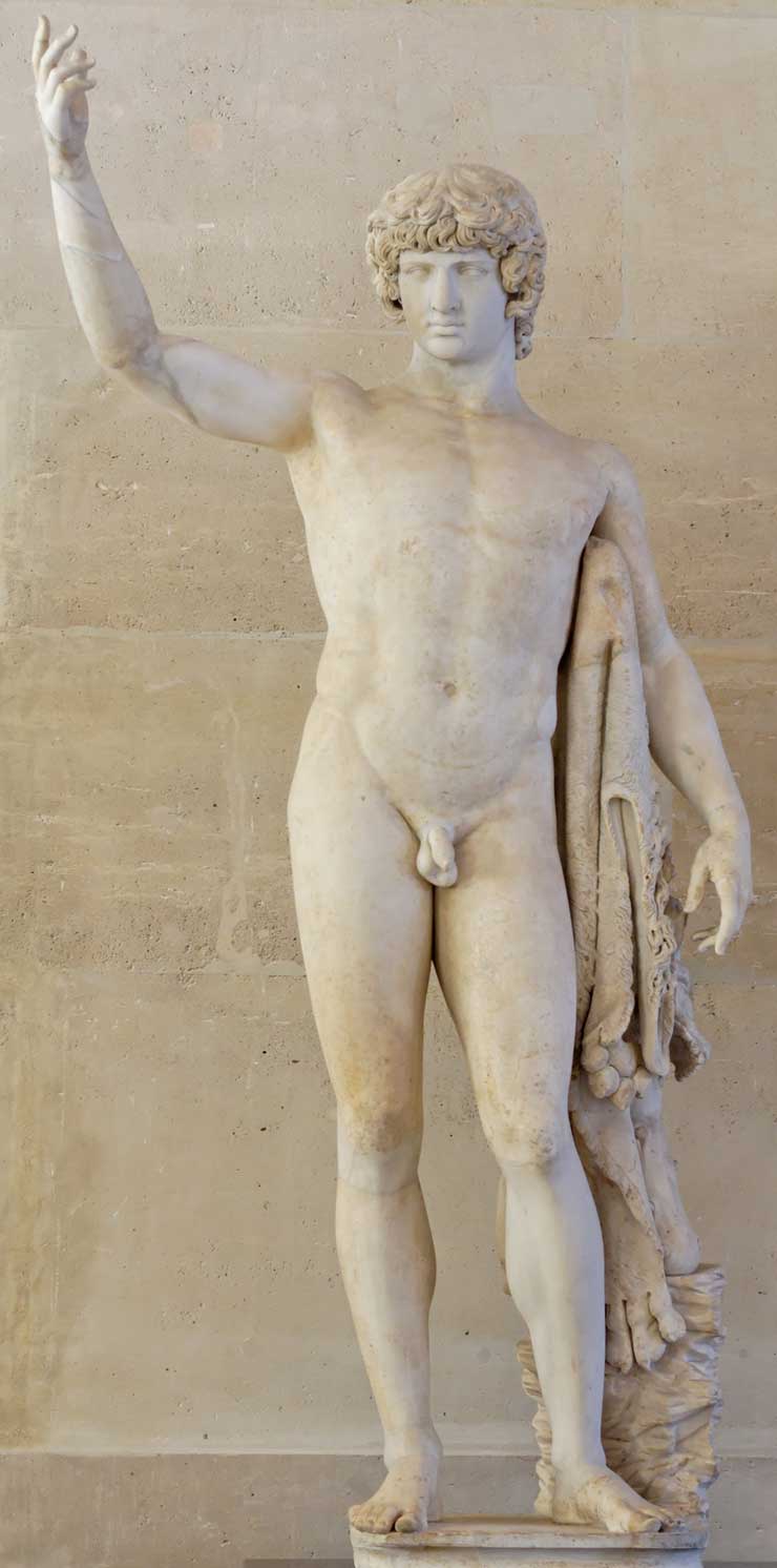 Antinous Braschi, Louvre Ma2243