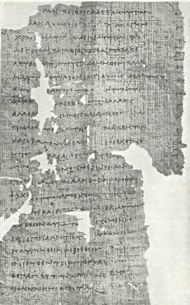 Plato Phaedo, Papyrus 488