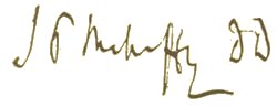 Author signature. J. Pentland Mahaffy.