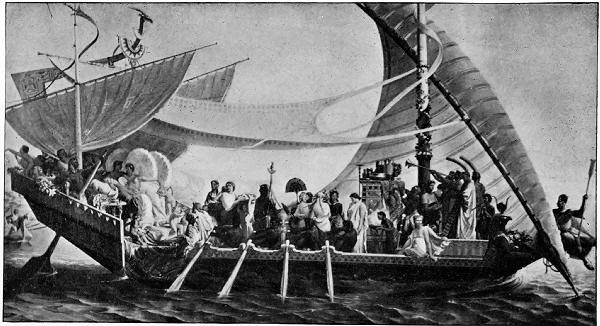 THE GALLEY OF CLEOPATRA.