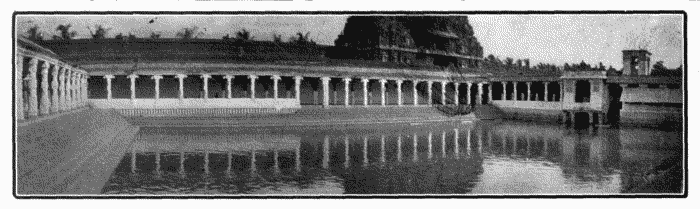 Sacred Tank In Madura Temple.