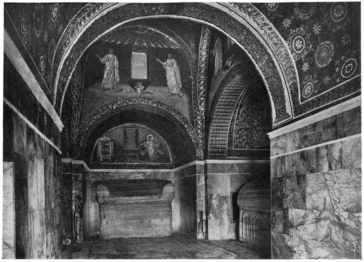 7. Mausoleum van Galla Placidia, Ravenna.