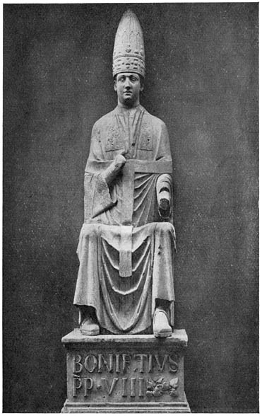 Standbeeld van Paus Bonifacius VIII, Florence.