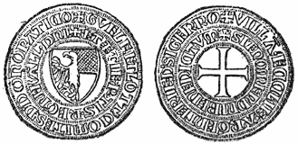 Munt van de zonen van Ugolino, c. 1290.