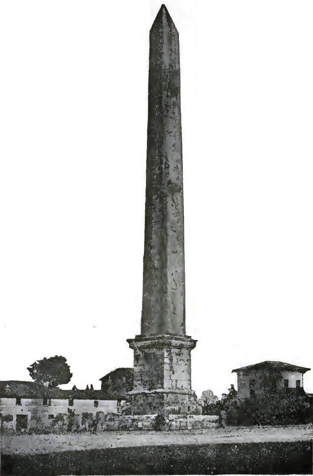 FIGURE 145. OBELISK ONCE IN CIRCUS MAXIMUS