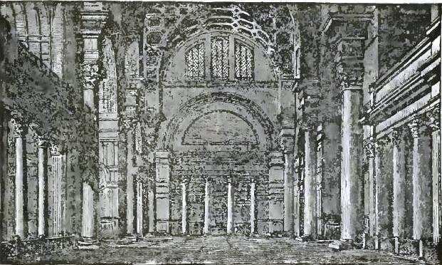 FIGURE 169. HALL IN THERMAE OF CARACALLA