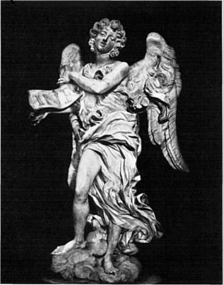 ANGEL, CHURCH OF SAN ANDREA DELLE FRATTE, ROME Giovanni Lorenzo Bernini