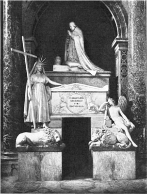 TOMB OF CLEMENT XIII, ST. PETER’S, ROME Antonio Canova 