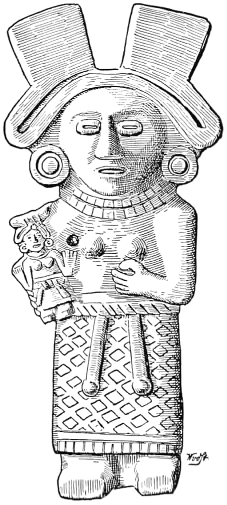 Pottery figure. (Uhde Collection.)
