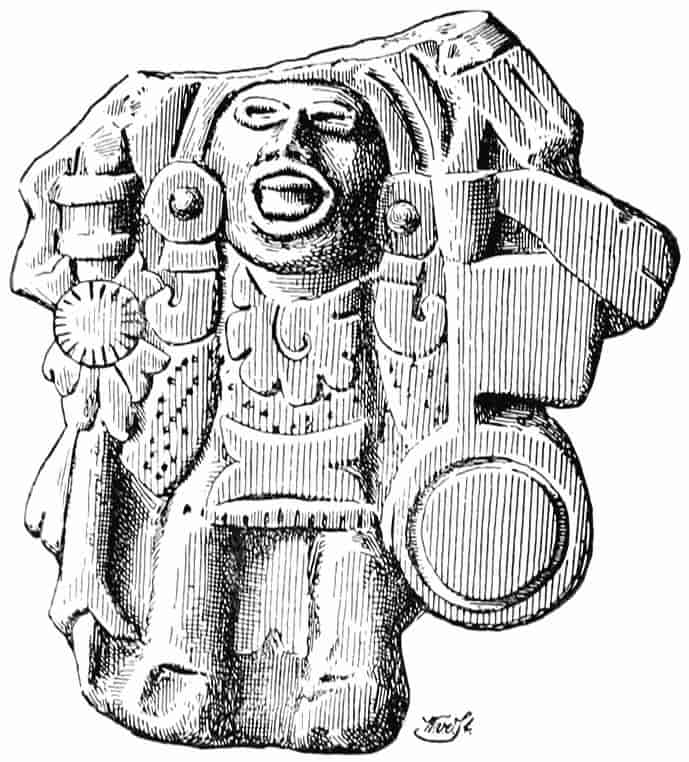 Pottery Figure found near Tezcuco.