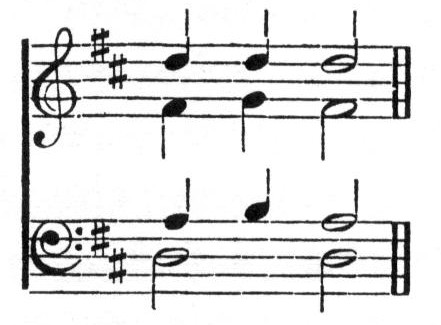 Divided Harmony, Bach treatment