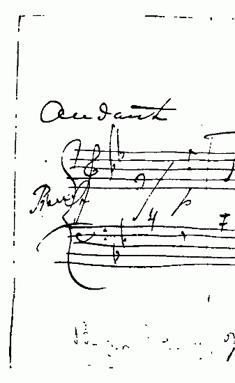 Autograph of Edvard Grieg