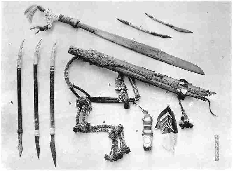 Schwerter der Mendalam Kajan.