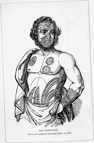 John Rutherford. From an original drawing taken in 1828.