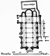 PLAN OF CATHEDRAL, COIMBRA