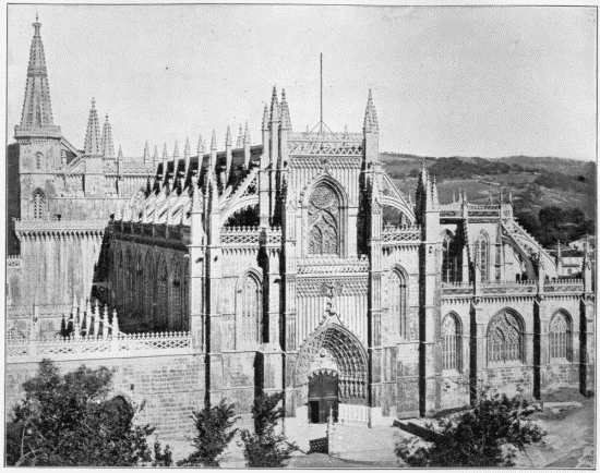 FIG. 33.BatalhaWest Front of Church. From a photograph by E. Biel & Co., Oporto.