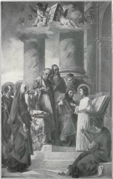 The Blessed Virgin and St. Joseph Finding Jesus in the Temple