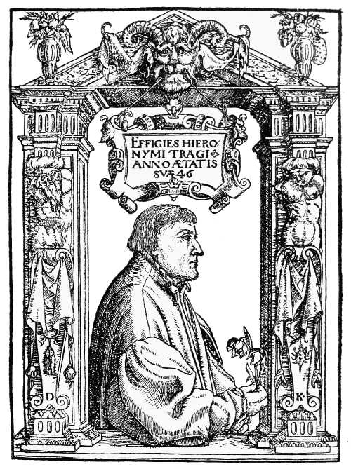 Hieronymus Bock or Tragus, 1498-1554