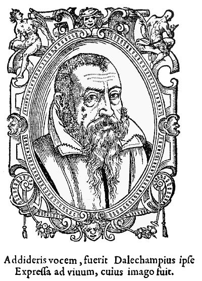 Text-fig. 50. Jacques d’Aléchamps, 1513-1588