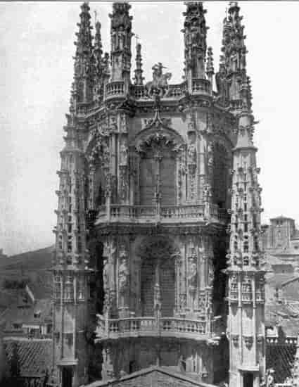 CATHEDRAL OF BURGOS Lantern over crossing