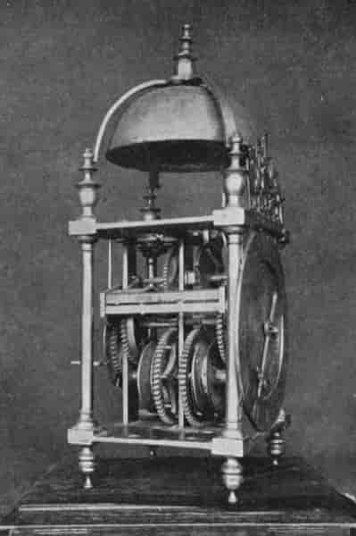 Brass Lantern Clock.