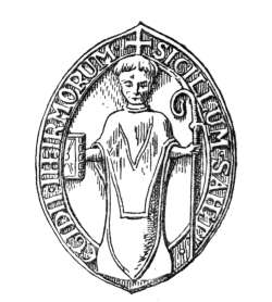 SEAL OF ST. GILES'S HOSPITAL.