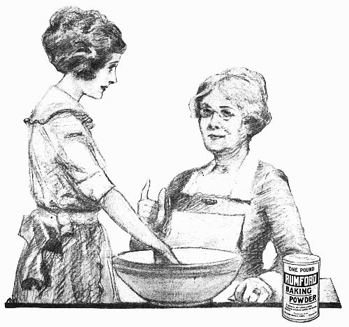 Rumford Baking Powder ad