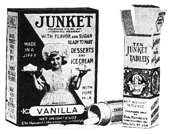Junket Vanilla Flavor