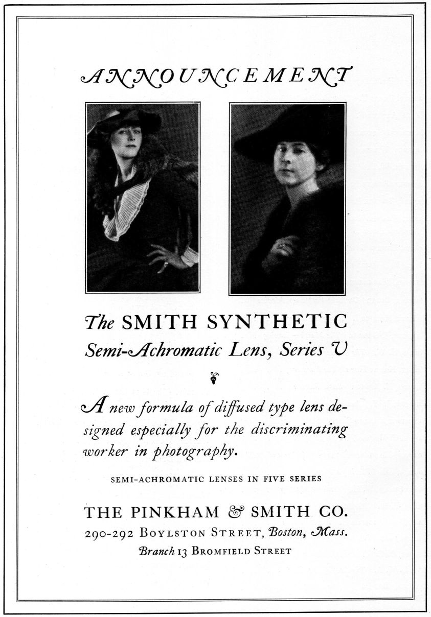 Advertisement: The Smith Synthetic Lens