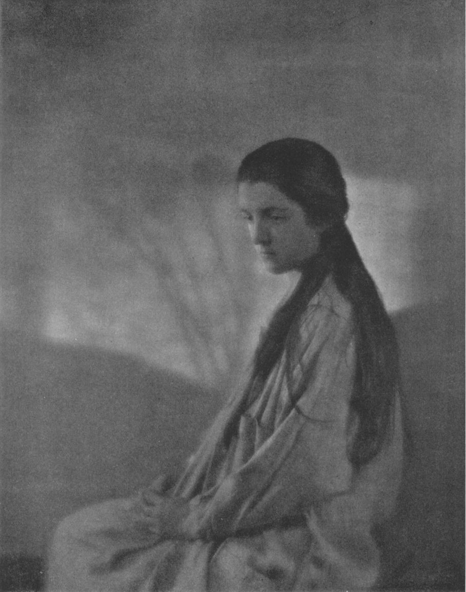 STUDY OF A YOUNG GIRL, By charles H. Brown, Santa Barbara, Calif.