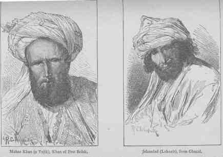 Mahaz Khan (a Tajik), Khan of Pest Bolak. Jehandad (Lohanir),from Ghazni.