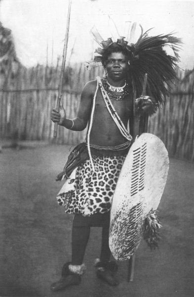 CROWN PRINCE SEBUZA IN FESTIVAL DRESS