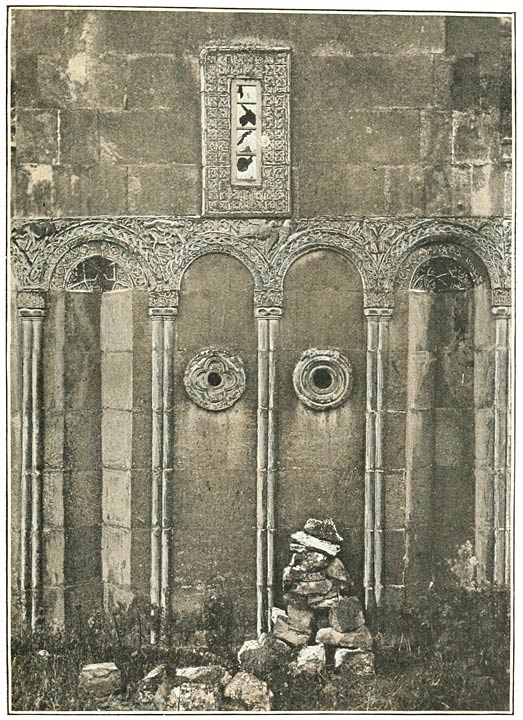 Fig. 77. Ani: North Wall of the Church of St. Gregory.