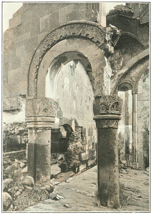 Fig. 78. Ani: Detail of the Porch of St. Gregory.