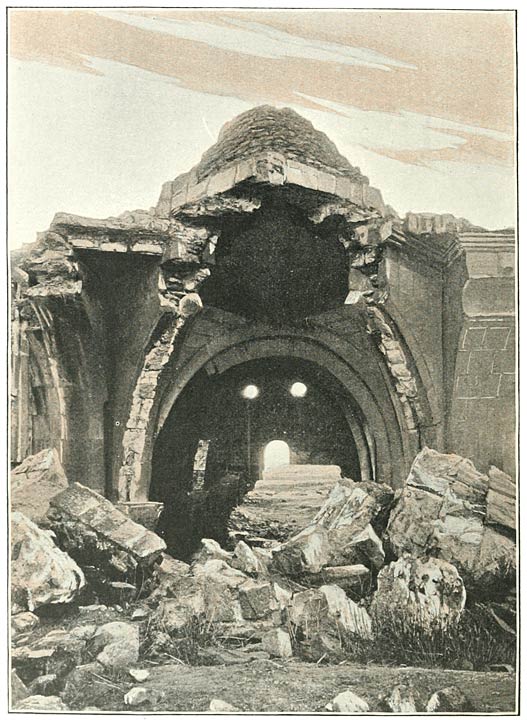 Fig. 91. Ani: Portal of the Church of the Apostles from the West.
